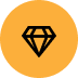 yellow circle with diamond image